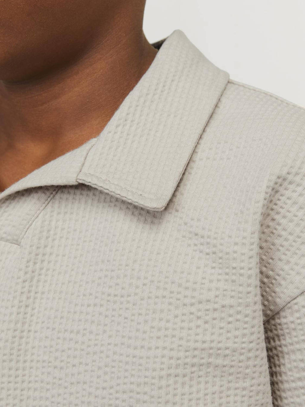 JACK & JONES polo JCOFRED beige