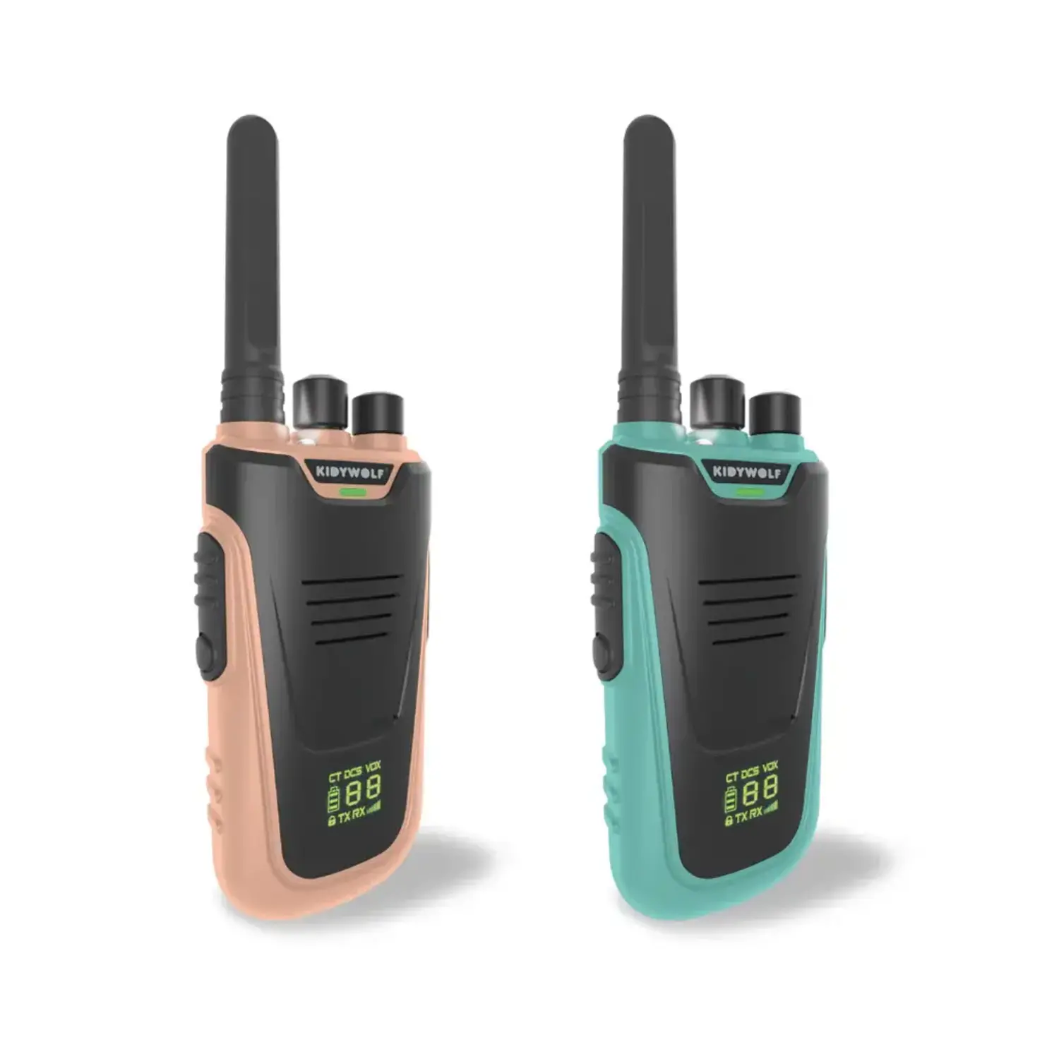Kidywolf | Kidytalk Walkie Talkie | Nude-Cyan