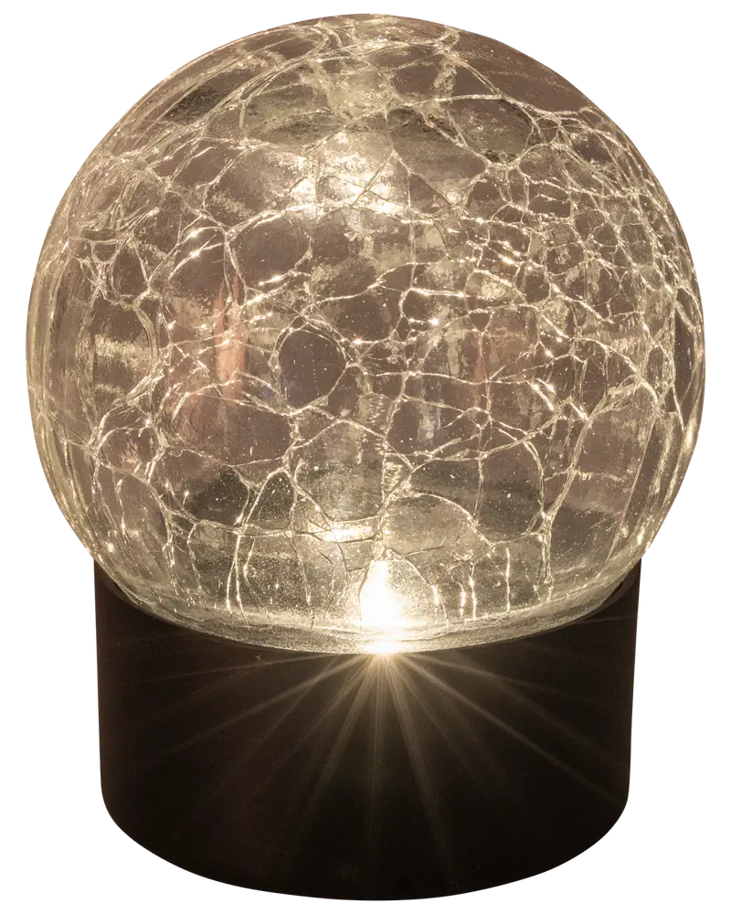 Sartano Solcellelampe i glas Ø8 cm