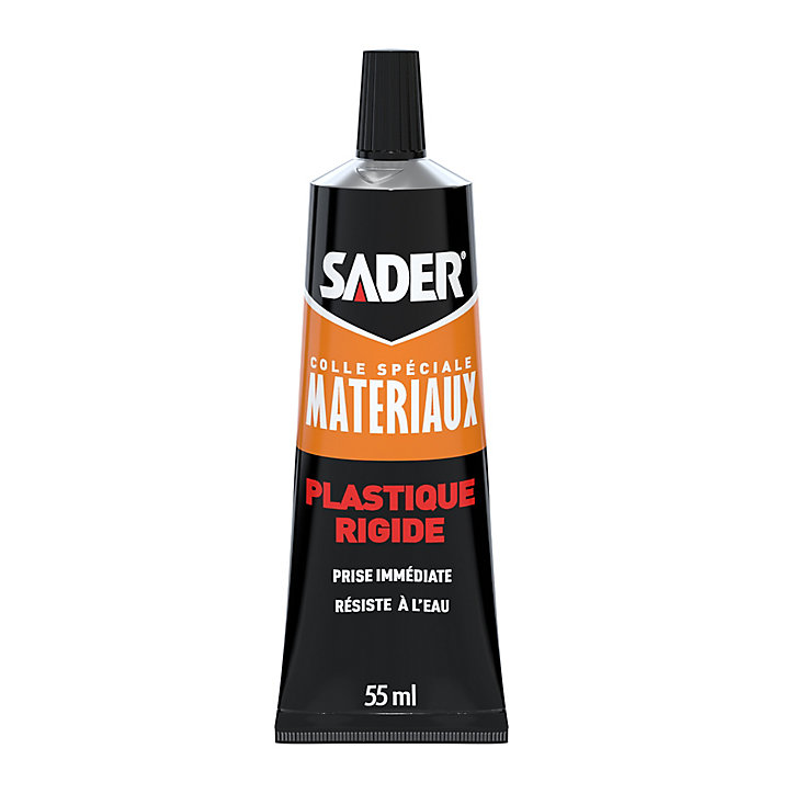 Colle Sader pour Plastique Rigide Tube 55 ml