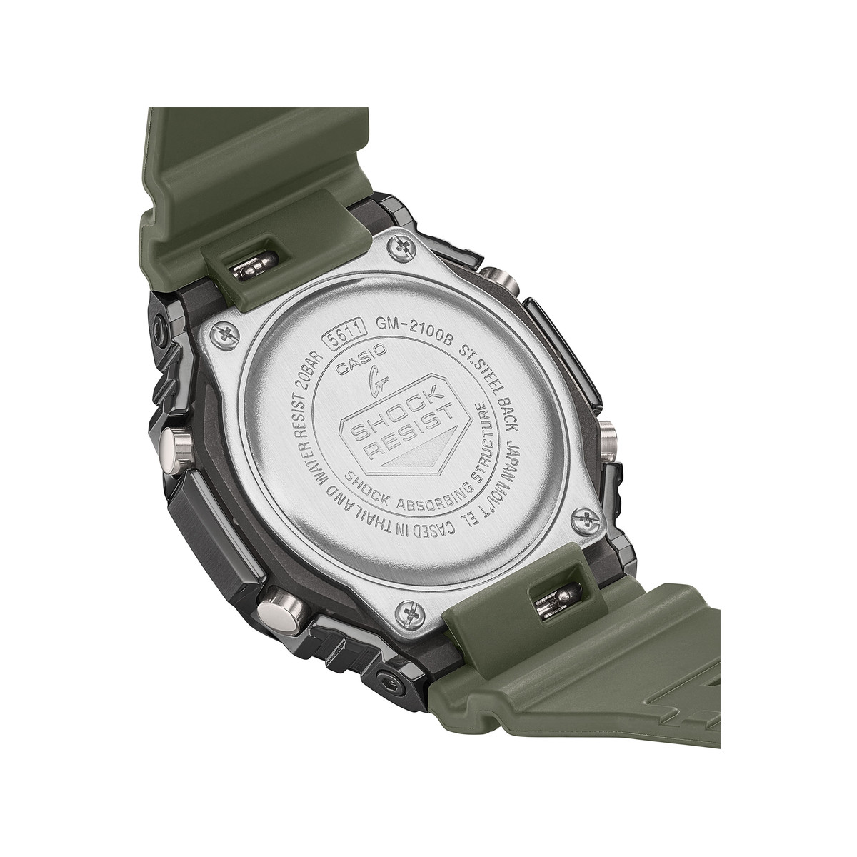Montre CASIO G-SHOCK homme bracelet résine noir