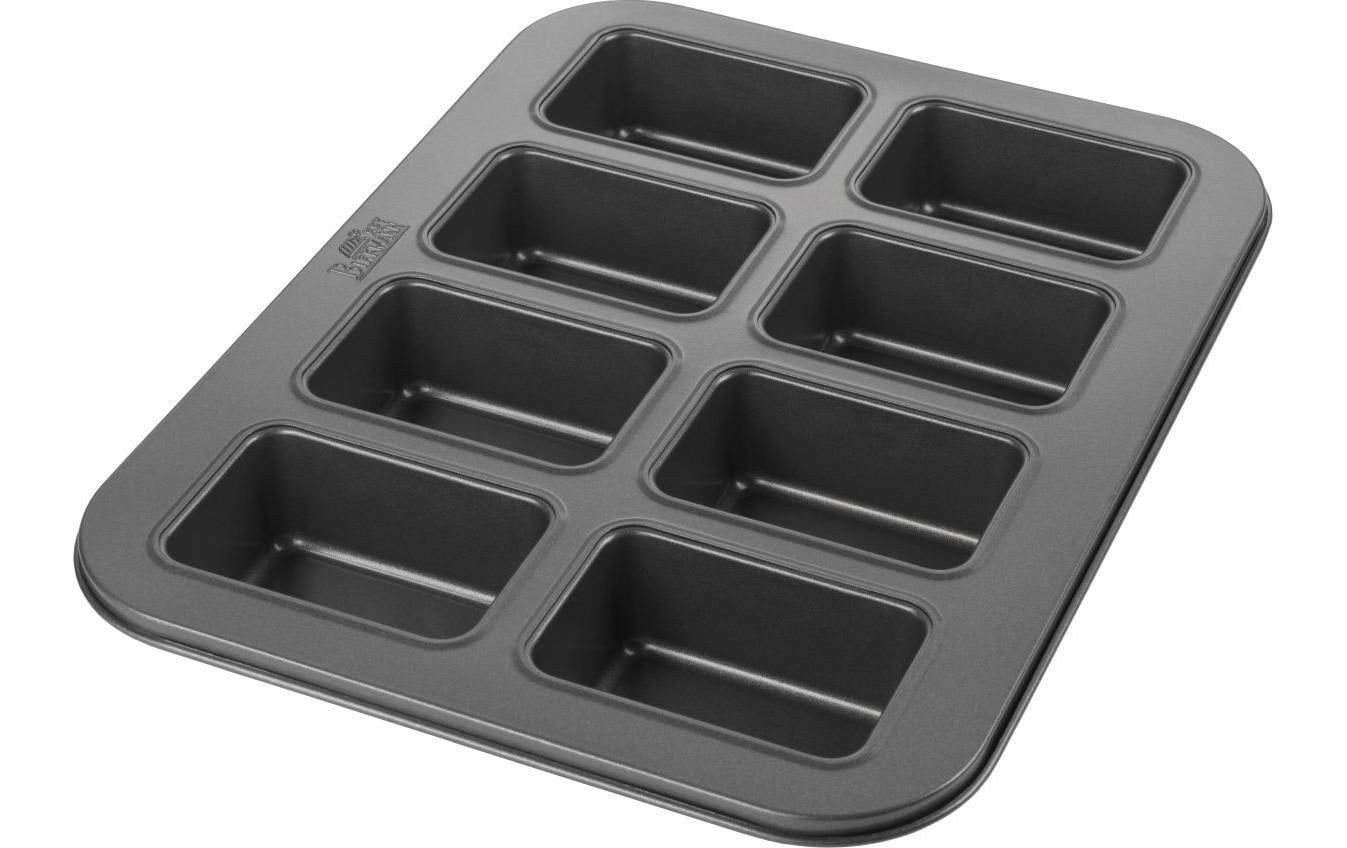 Brot-Backform Mini Kastenform 8 MuldenBrötchenblech