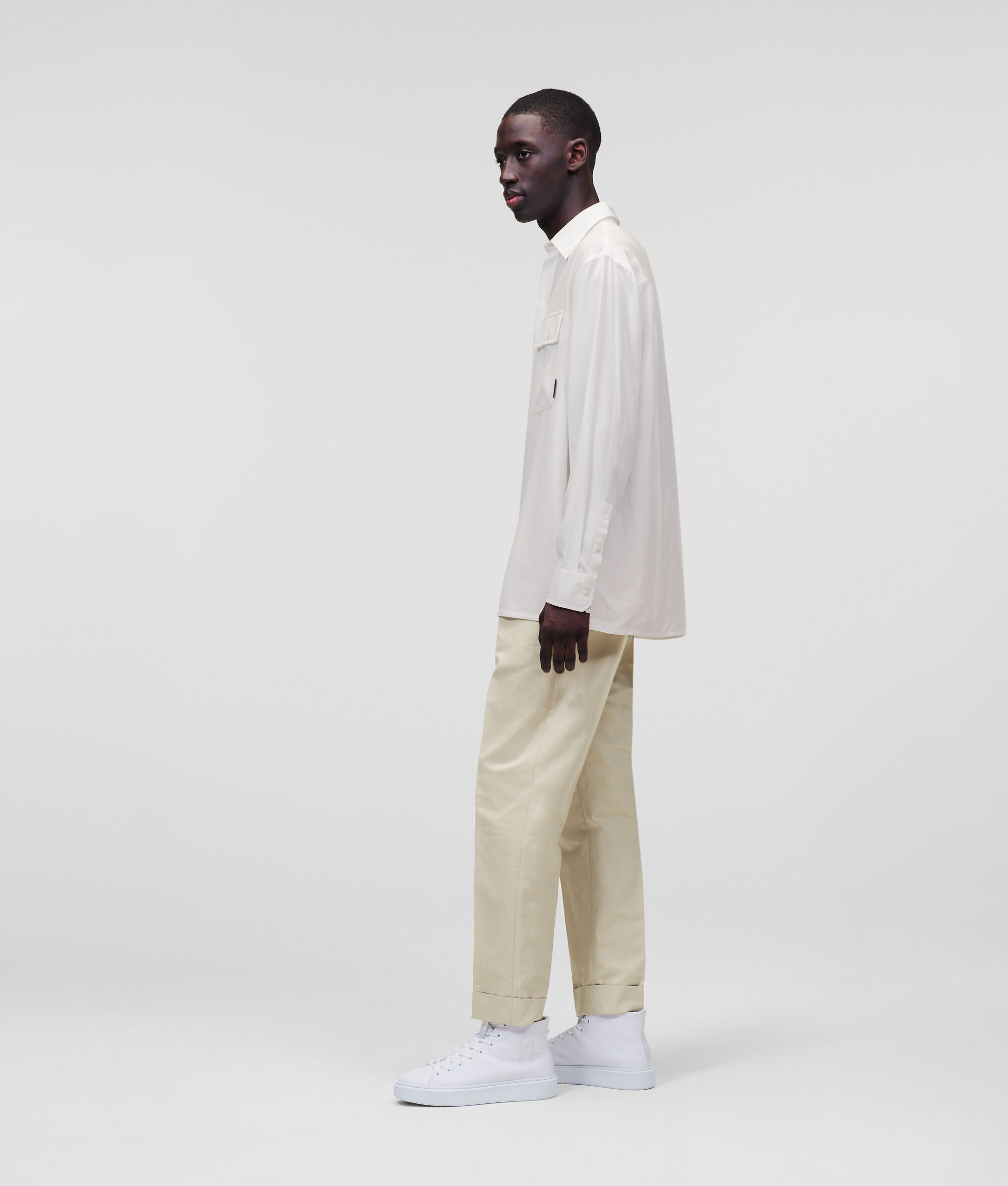 CHEMISE EN MÉLANGE DE LIN