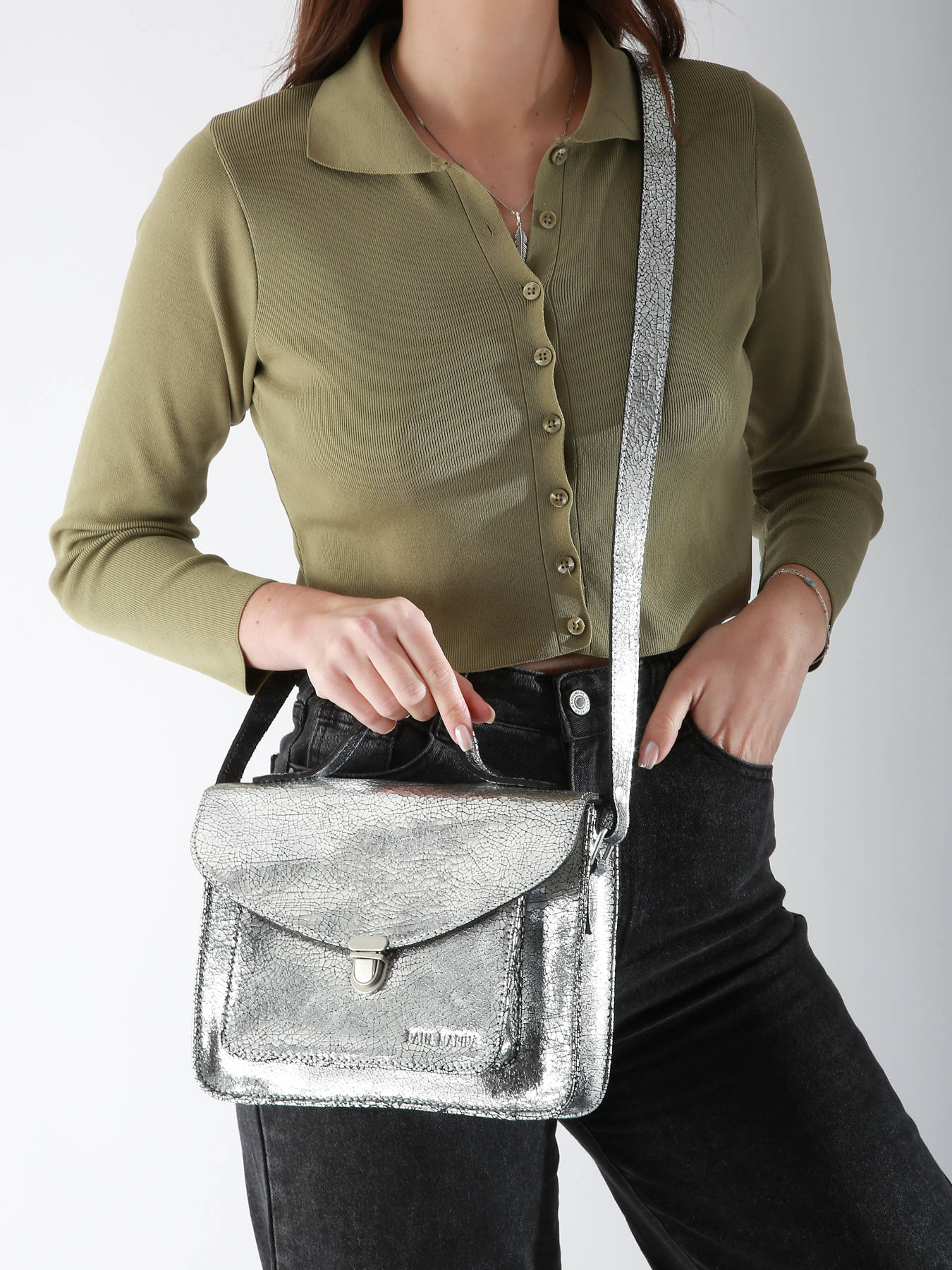 Sac bandoulire Melle George Miroir PAUL MARIUS