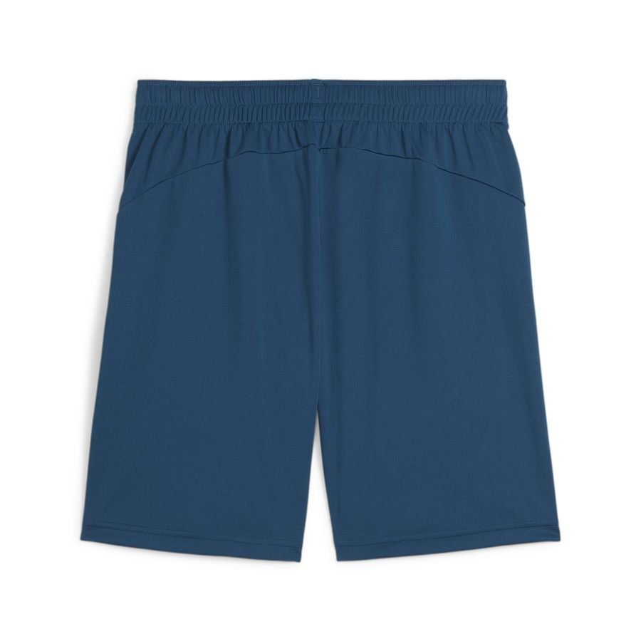 PUMA Short d'Entraînement IndividualFINAL - Bleu Marine/BLeu/Rose