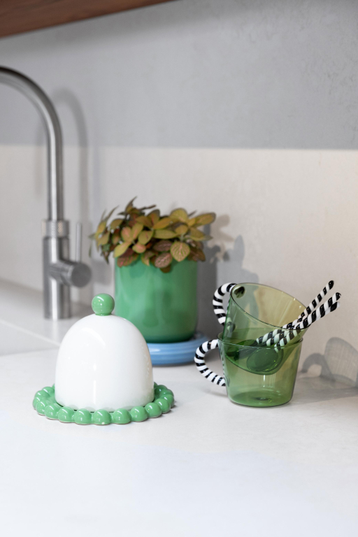 &klevering Duet glazen set van 2 groen