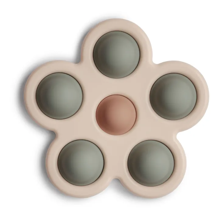 Mushie Jouet pop it en silicone | Vert