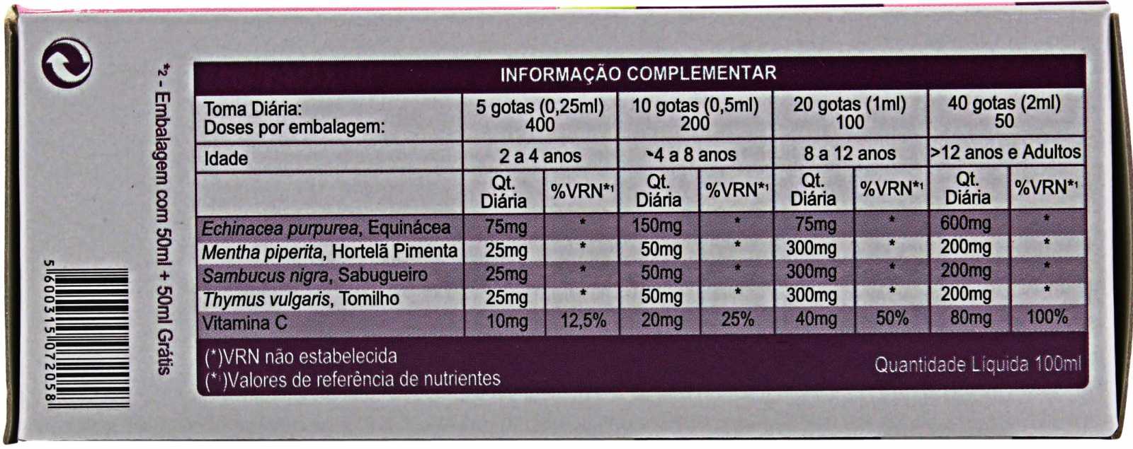 Gotas de Equinácea Pharmonate 100 ml