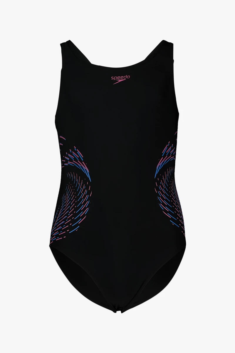 speedo Plastisol Placement Muscleback Mädchen Badeanzug