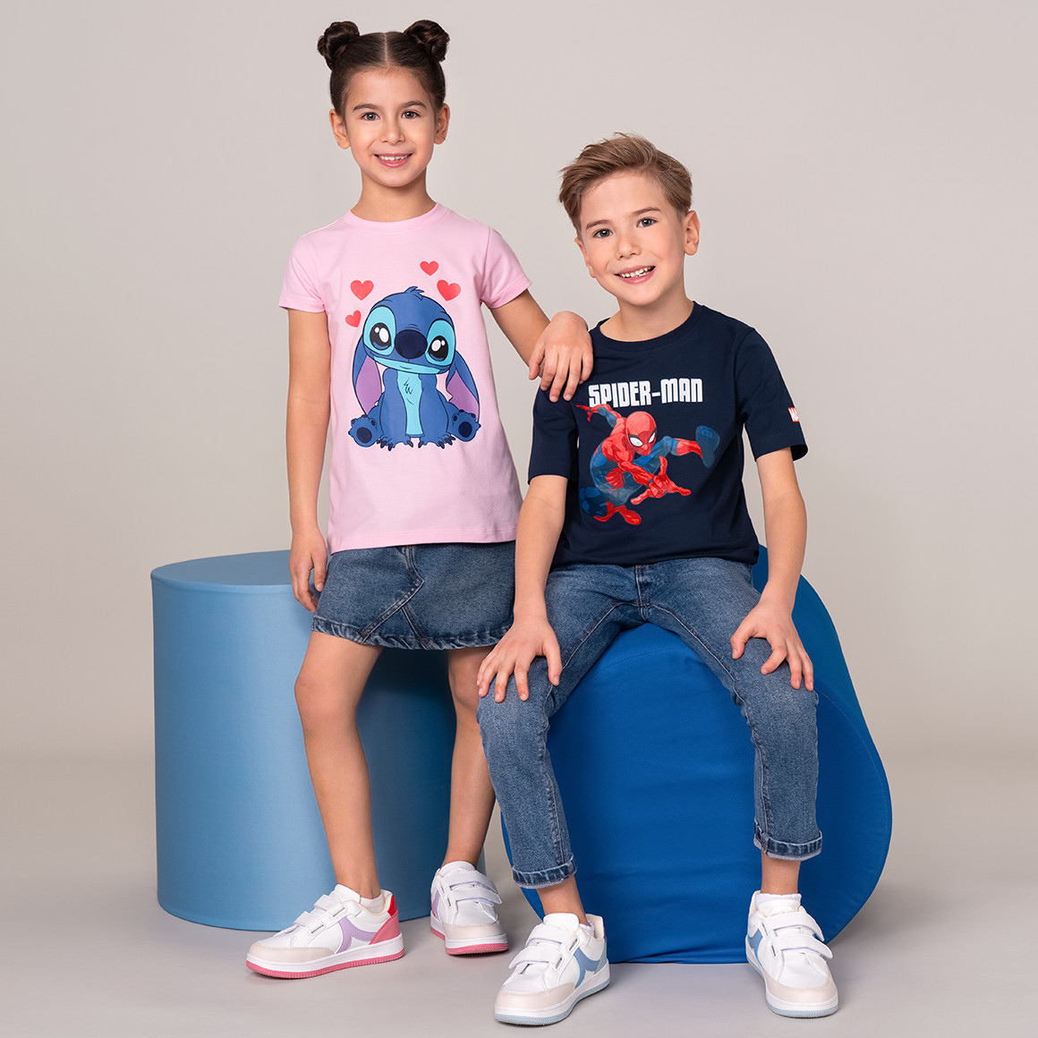 Topolino MARVEL Spider-Man T-Shirt mit Bio-Baumwolle dunkelblau