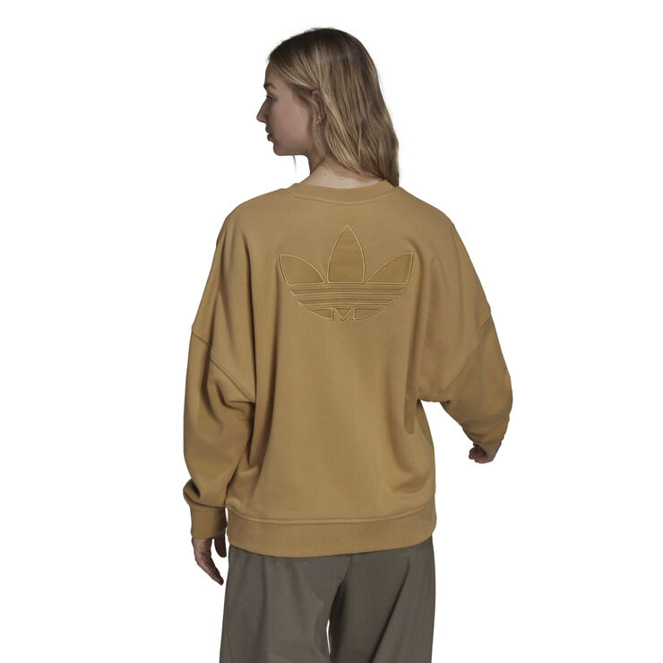 adidas original trefoil sweater Beige