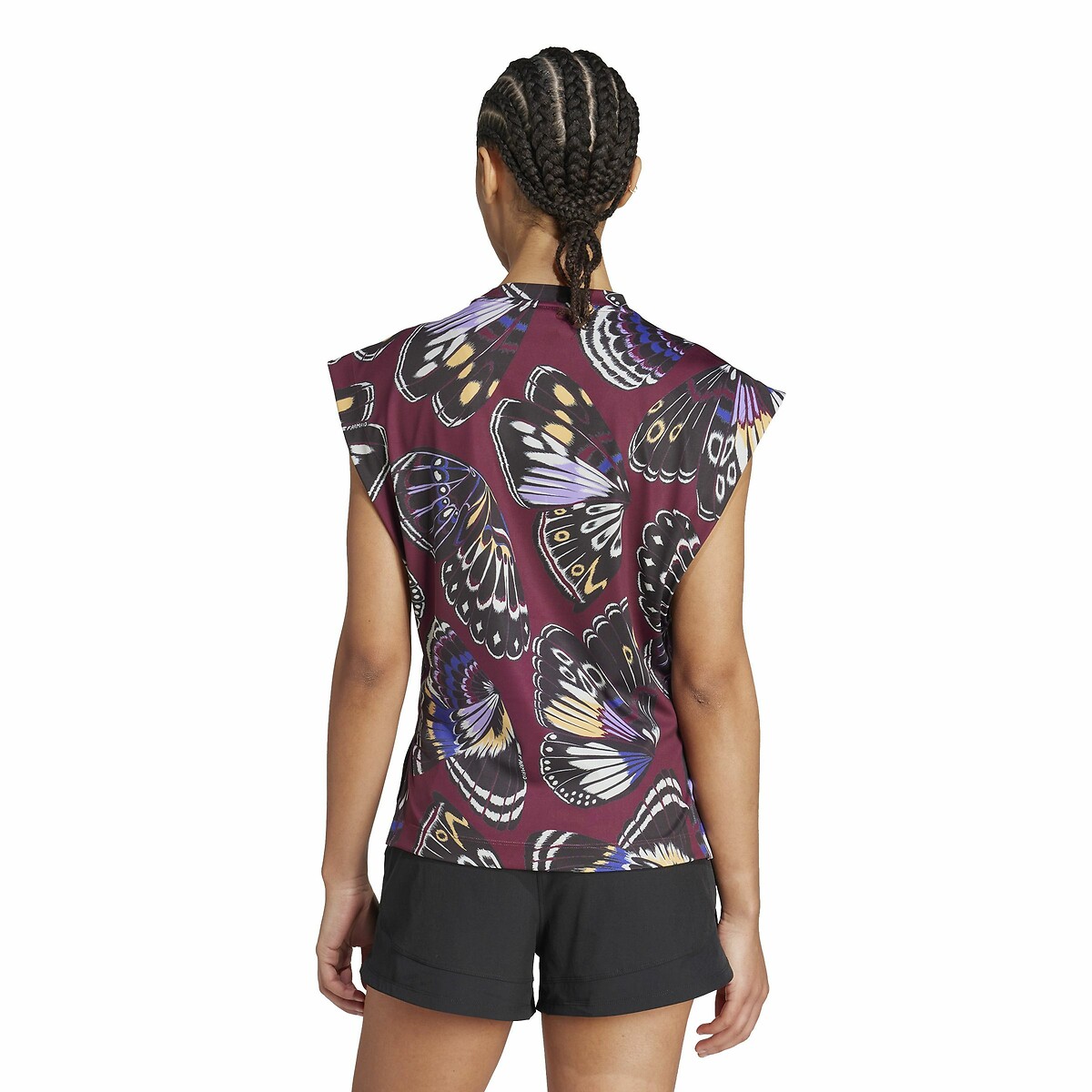 Camiseta esportiva adidas Performance com estampa FARM RIO
