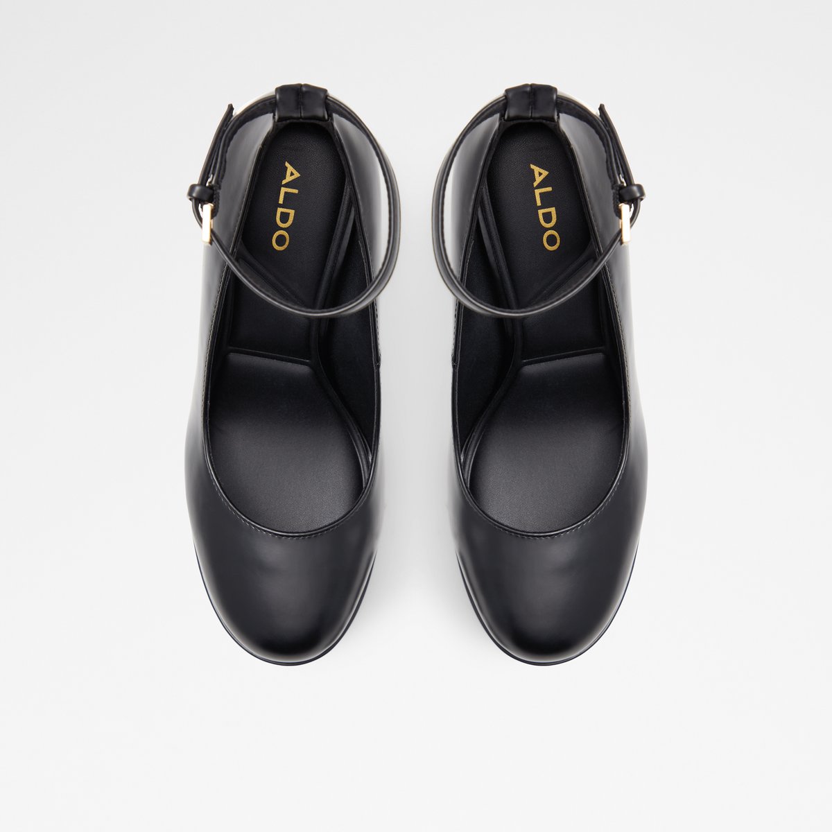 Fonda Black Women Block Heels