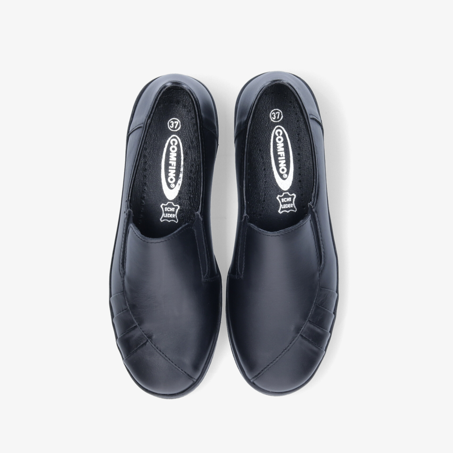 COMFINO Damen Slipper schwarz