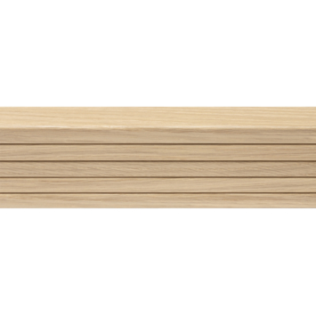 Lattenwand Decowall MDF eiken, lengte 260cm, 5 stuks