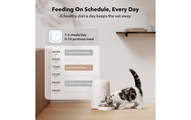 Futterautomat »Petlibro Air Automatic Pet Feeder 2 l«