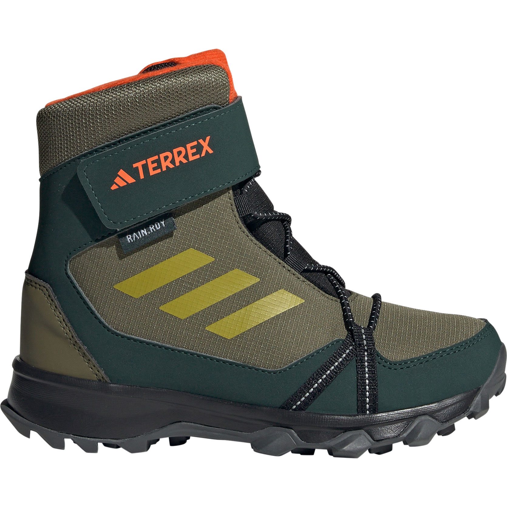 adidas TERREX Terrex Snow Hook-And-Loop COLD.RDY Winter Wanderschuhe Kinder focus olive