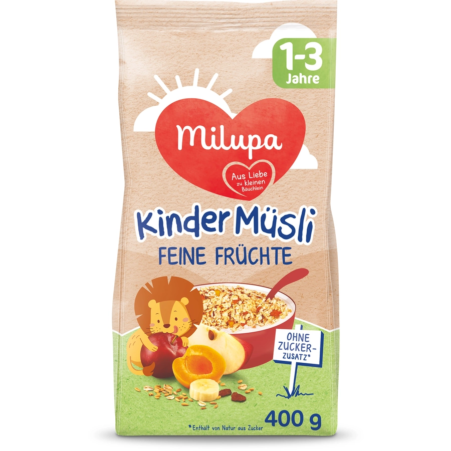 Milupa Kindermüsli Früchte 400 g ab dem 1. Jahr