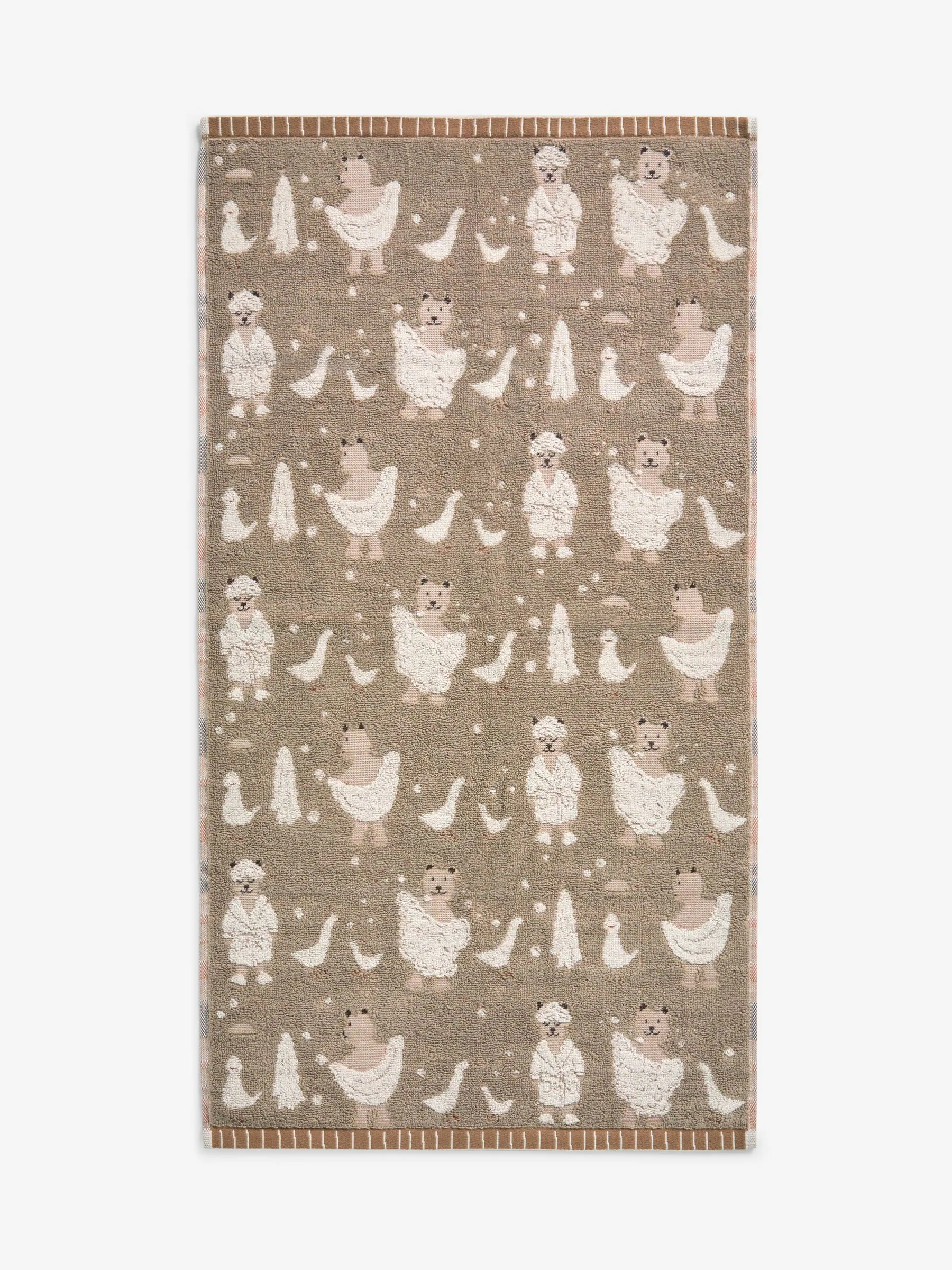 100% katoenen Bertie Woodland Spa-handdoek