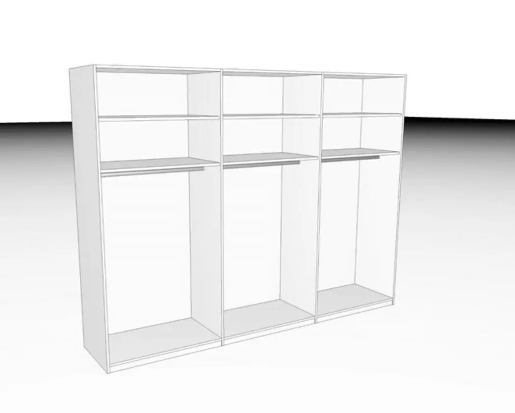 Kleiderschrank Basic 330 x 244 cm