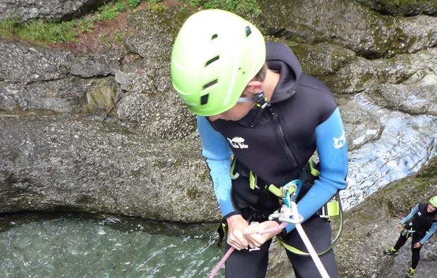Canyoning in Sonthofen als Abenteuergeschenk| mydays