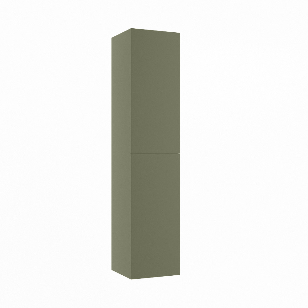 Mondiaz Beam kolomkast met 2 deuren army 160x35cm