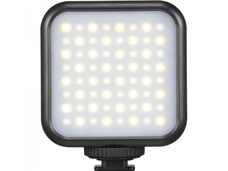 Godox Videoleuchte LED6Bi Panel LED Ein taschengrosses und ultraleichtes Bi-Color LED6Bi-Panel aus der Litemons-Reihe mit integriertem Akku