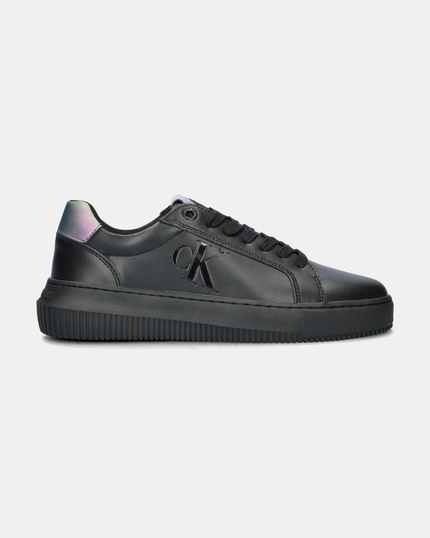 Calvin Klein Chunky Cupsole Lage sneakers  - zwart