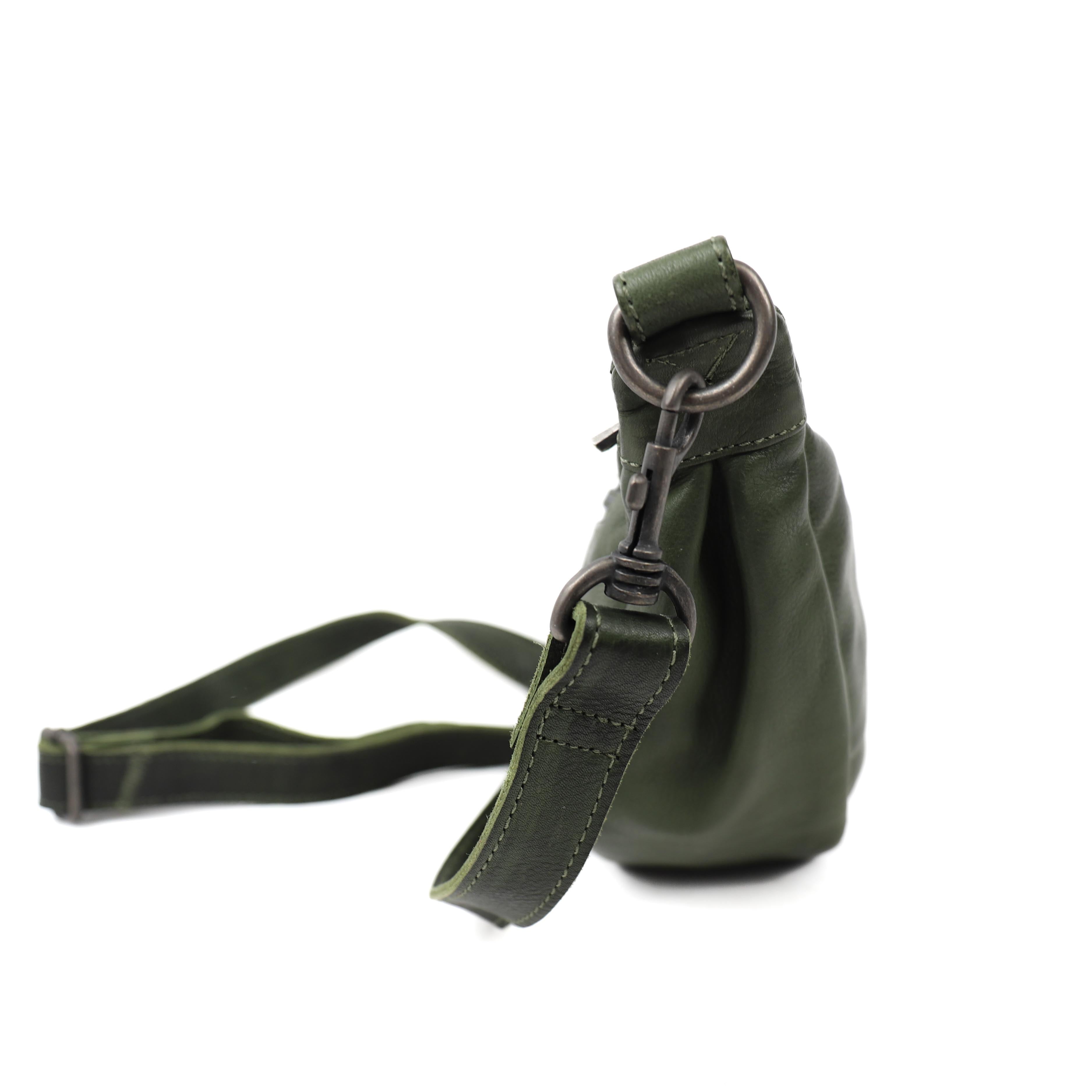 Crossbody tasje 'Toon' groen Groen