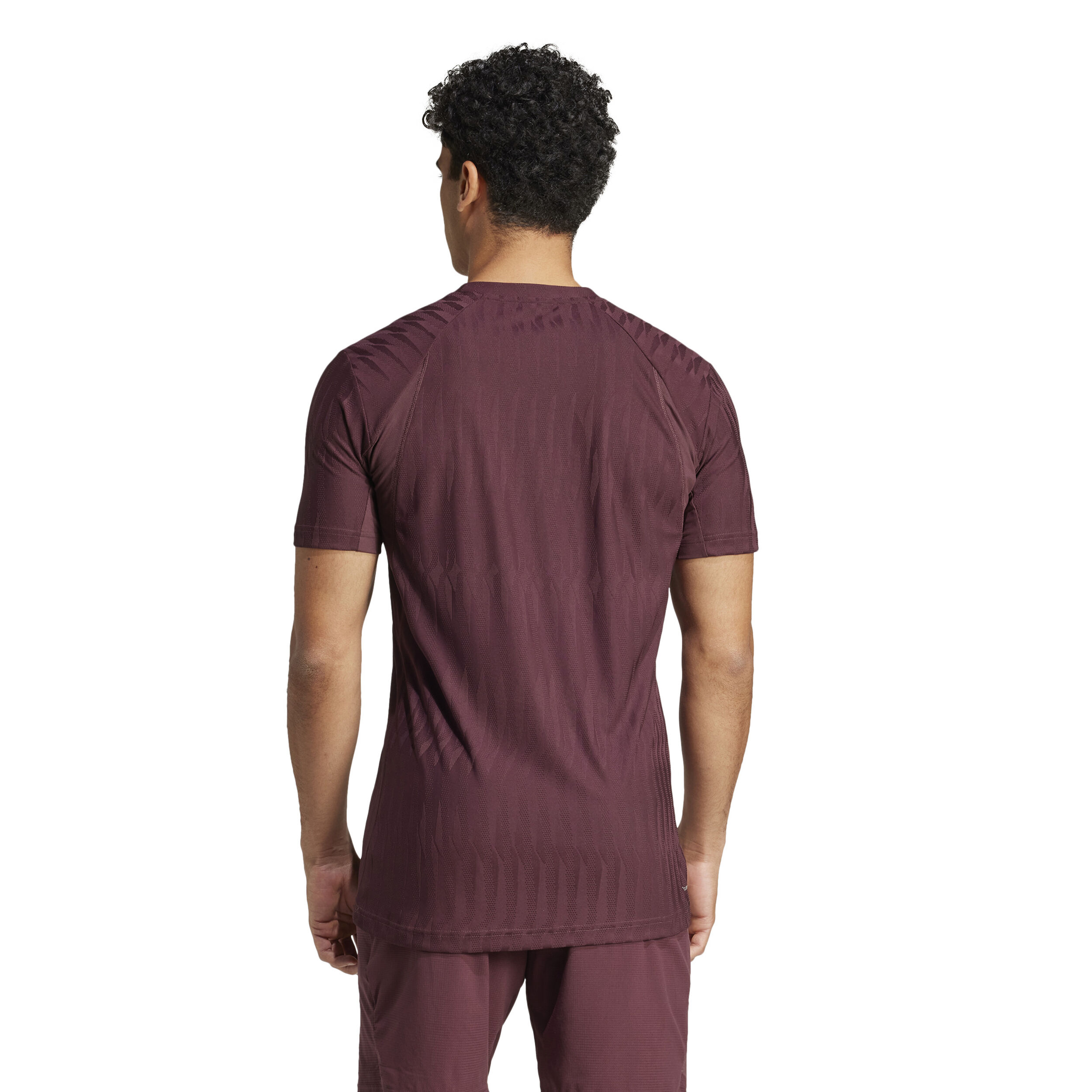 adidas Freelift T-shirt Hommes - Rouge Foncé