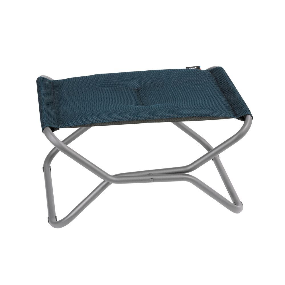 Klappbare gepolsterte Fußstütze / Hocker Next BeComfort® Blau Bleu Encre