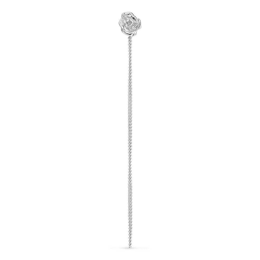 Jane Kønig  Rose Chain ørestik - Sølv
