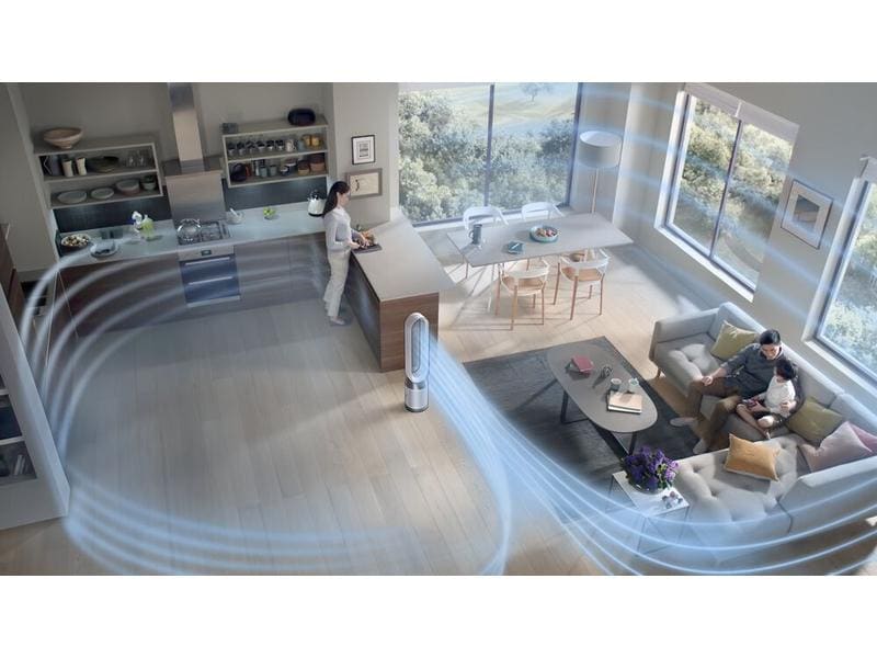 Dyson Luftreiniger Purifier Cool Gen 1 Weiss Luftreiniger mit 10 Geschwindigkeitsstufen (OHNE App-Verbindung!)