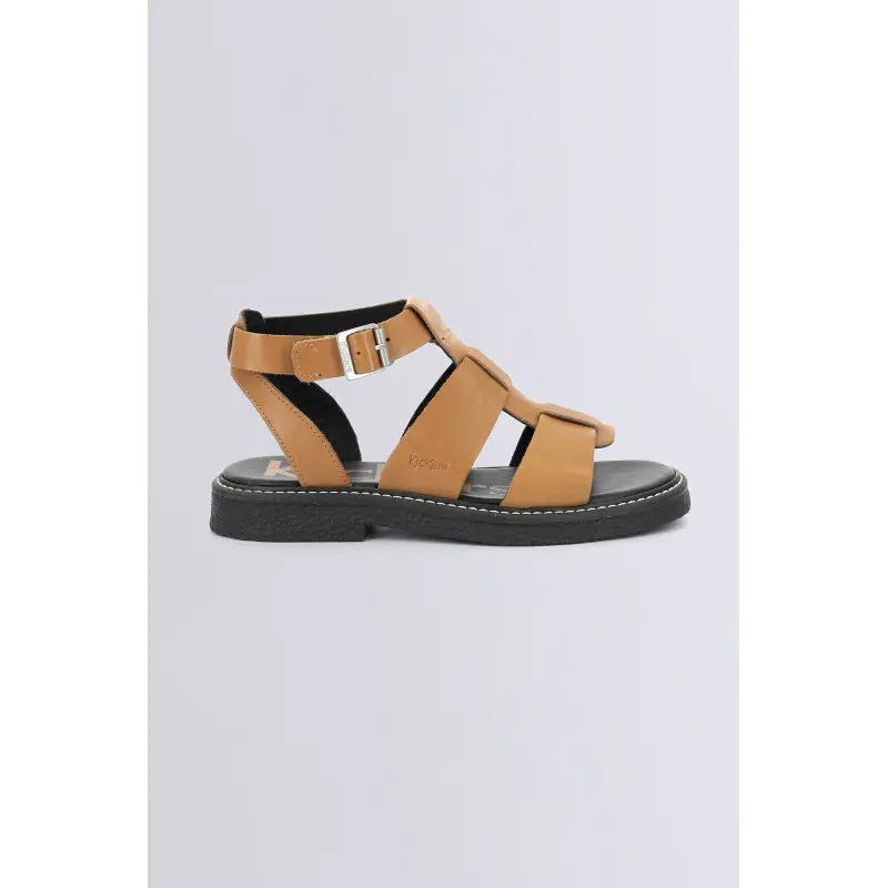 Kick lila Camel SANDALES Cuir Femme