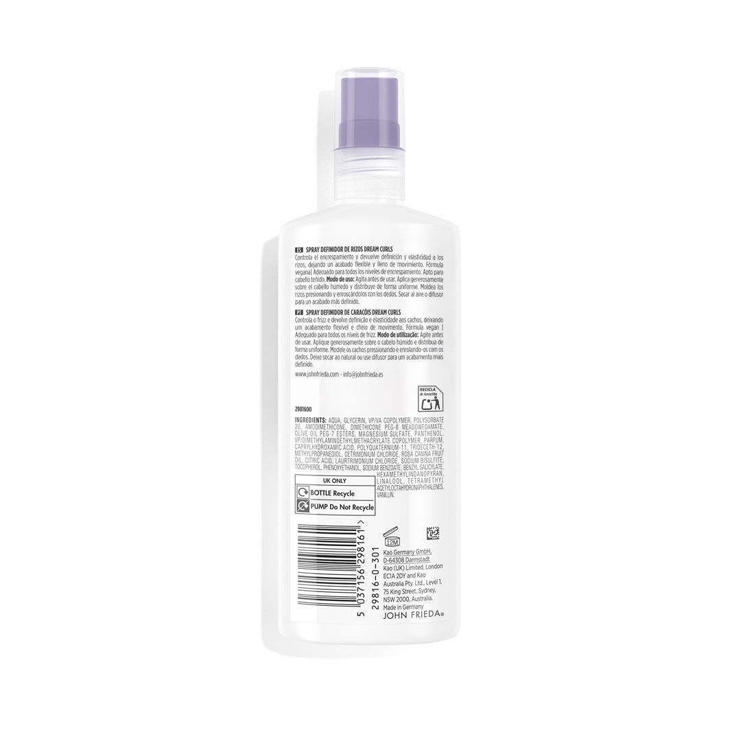 John Frieda Frizz Ease Spray Aperfeiçoador de Caracóis - 200ml