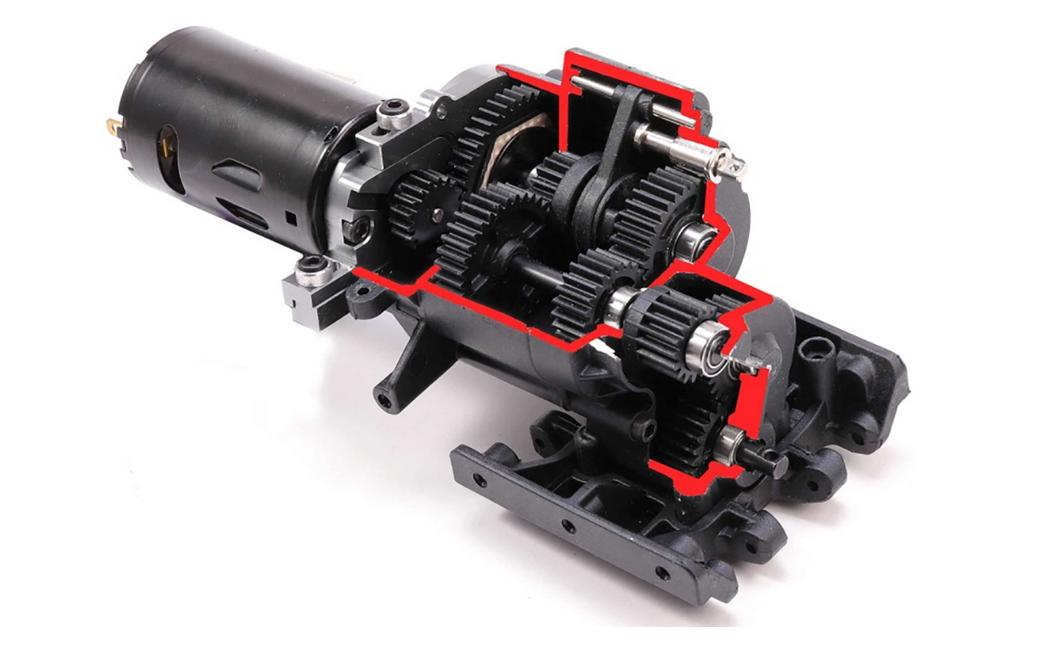 Scale Crawler AMXRock RCX10P Pro Weiss, ARTR, 1:10<br>Rockcrawler mit Differntialsperren, 2-Gang Getriebe und Portalachsen