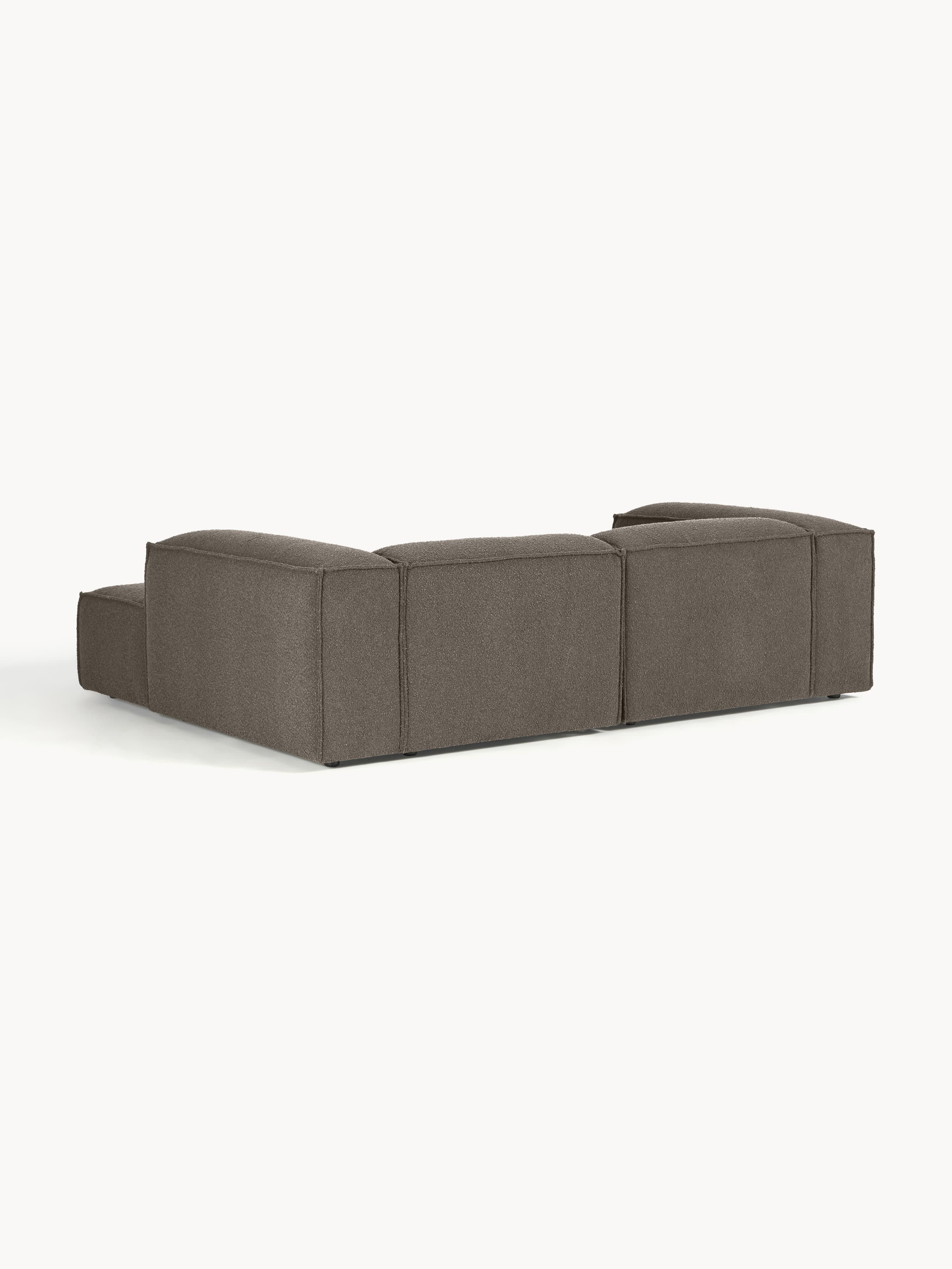 Bouclé modulaire hoekbank Lennon (2-zits)