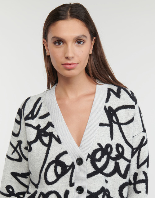 Desigual - LETTERING - Gris / Noir