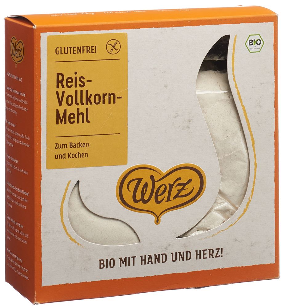 WERZ Reis Mehl<br>1 kg, Bio glutenfrei