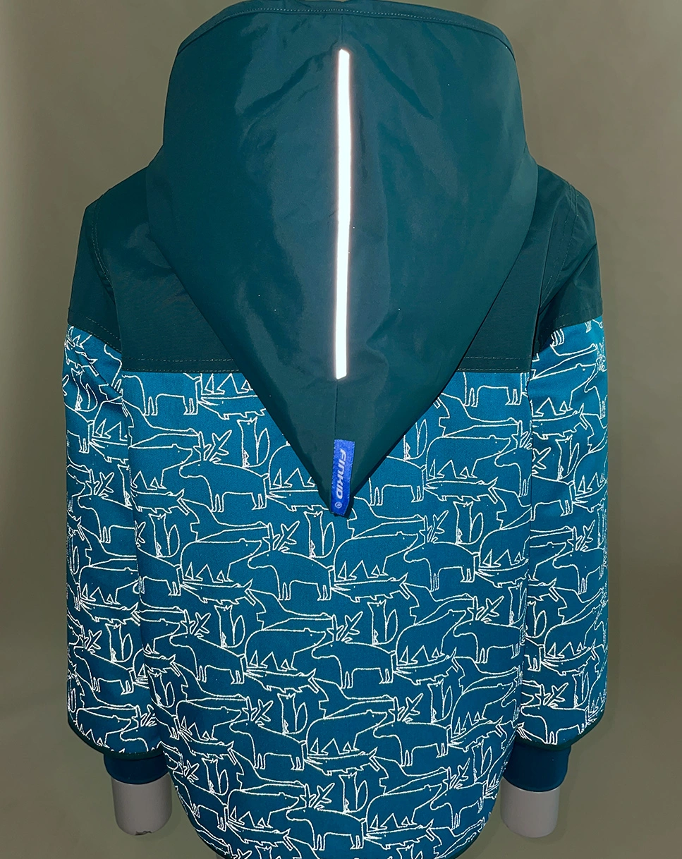 Winterjacke KOIRA ICE in mosaic/deep teal