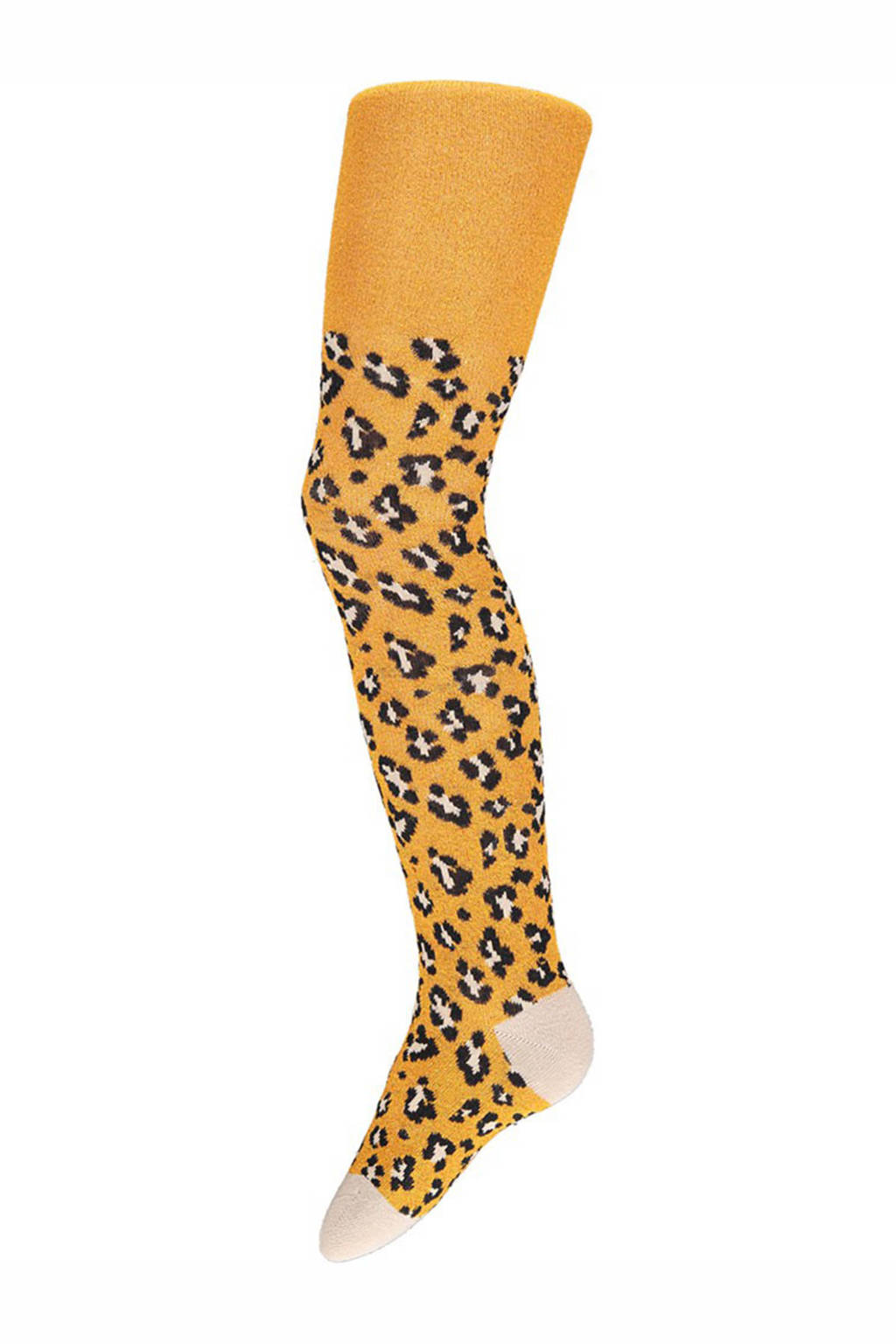 Apollo maillot met dierenprint geel