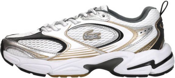 Lacoste Storm 2k Schoenen Wit Maat: 46 Mesh Synthetisch Foot Locker