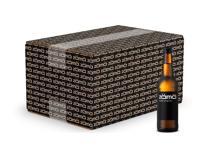 Berg Drinks GmbH Soft-Drinks zämä swiss original 24 x 0.33 Kohlensäurehaltige Kräuterlimonade aus der Schweiz