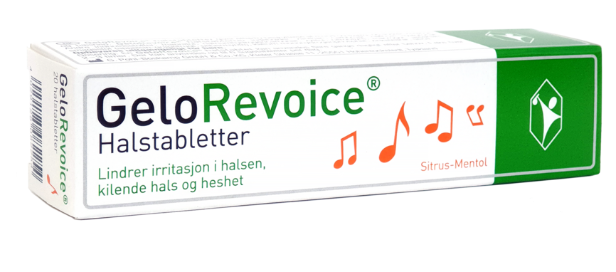 GeloRevoice® halstabletter 20 stk