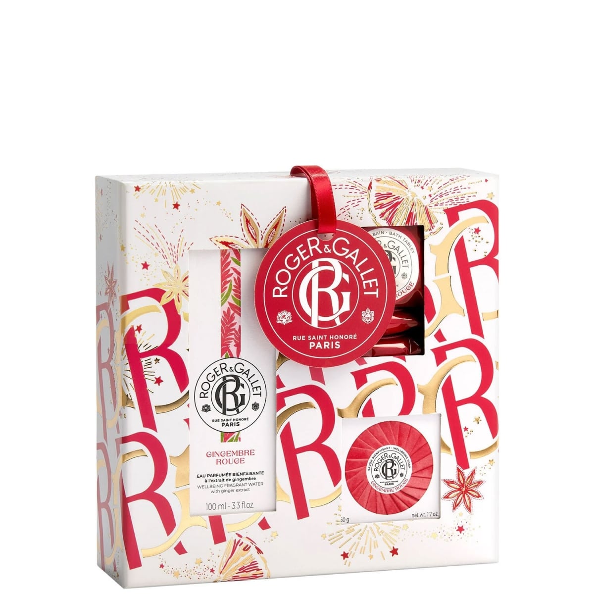 Roger & Gallet Gingembre Rouge Coffret Eau Parfumée Bienfaisante