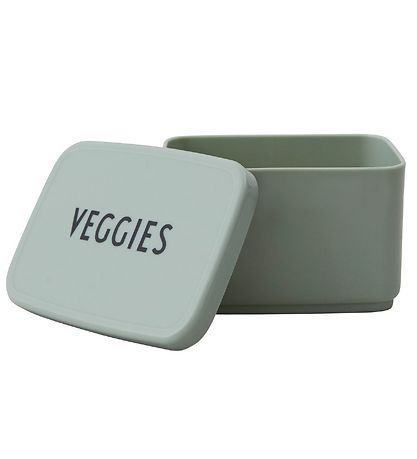 Design Letters Snack Boks - Veggies -  Grøn