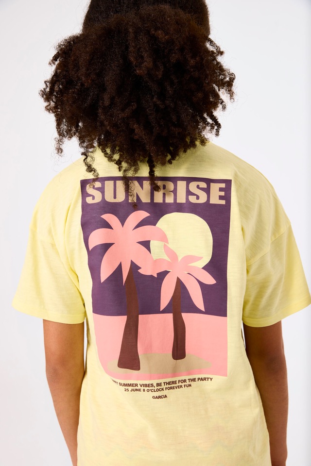 Garcia T-Shirt , mit Front- und Backprint for GIRLS