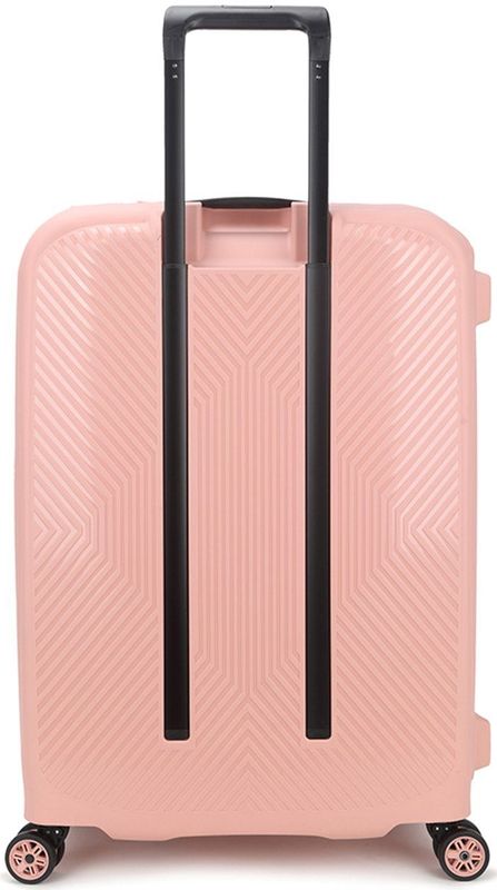 Decent Harde koffer Axiss-Fix 68  - roze