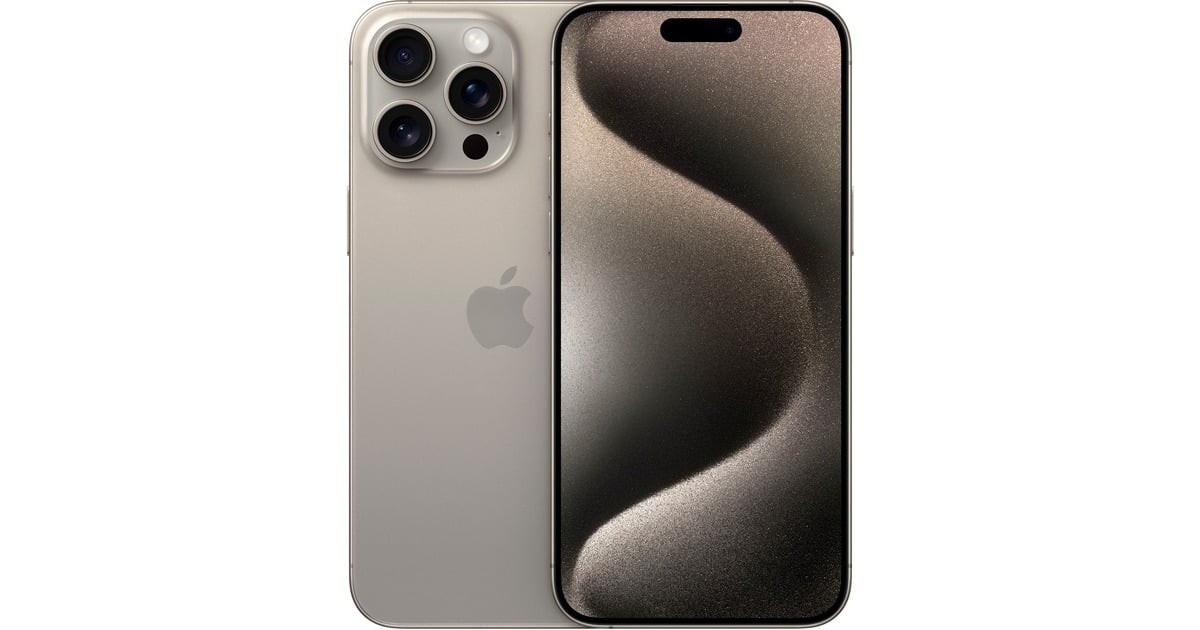 AppleiPhone 15 Pro Max smartphone  (Titanium, 256 GB, iOS)