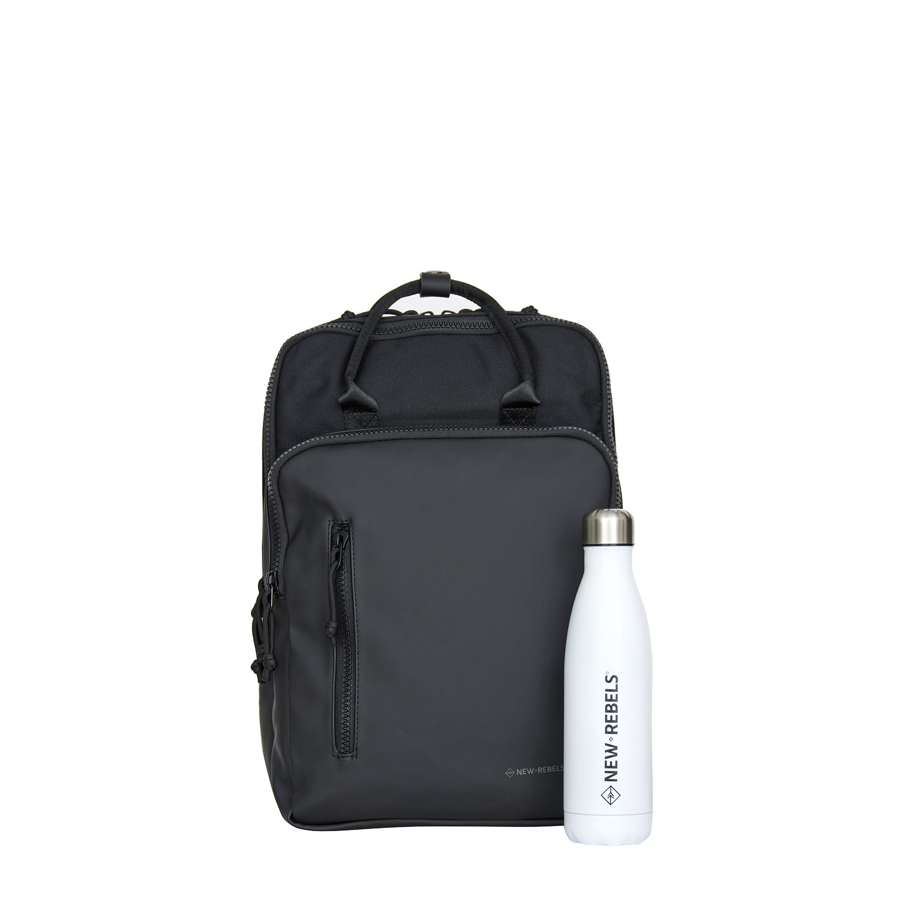 New Rebels Bruce Milwaukee Handel Backpack 15,6 inch Black